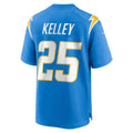 Elroe LA.Chargers #25 Joshua Kelley Powder Blue Team Game Jersey