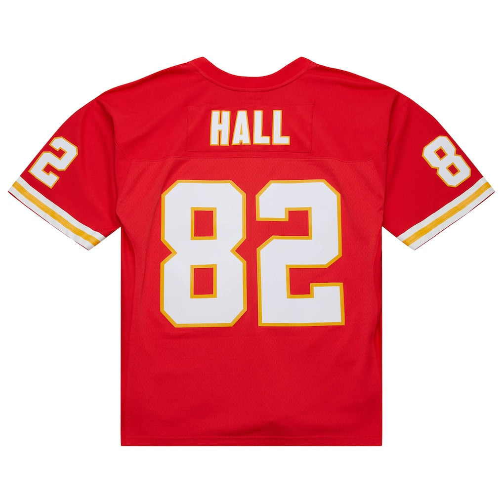 Elroe KC.Chiefs #82 Dante Hall Mitchell & Ness Red 2002 Legacy Replica Jersey