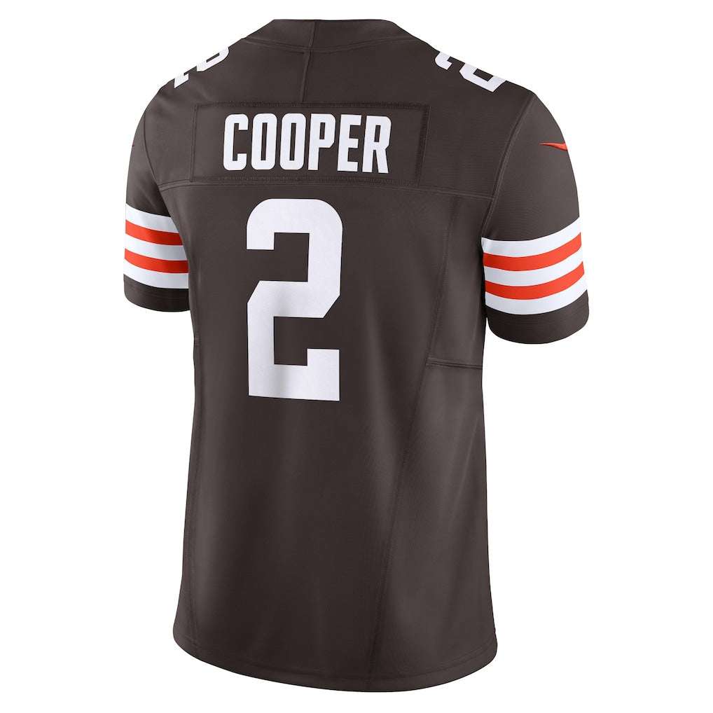 Elroe C.Browns #2 Amari Cooper Brown Vapor F.U.S.E. Limited Jersey