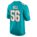 Elroe M.Dolphins #56 Quinton Bell Aqua Game Jersey