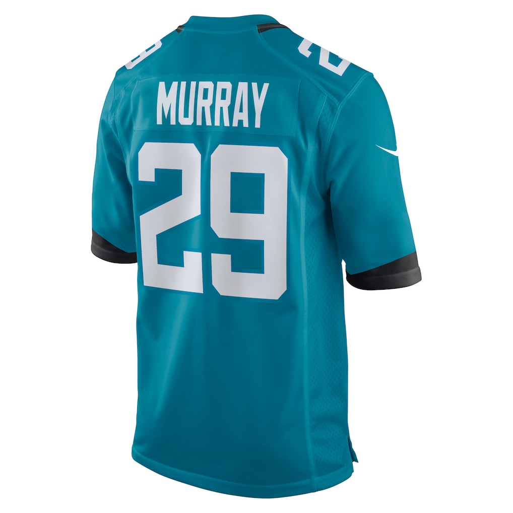 Elroe J.Jaguars #29 Eric Murray Teal Team Game Jersey