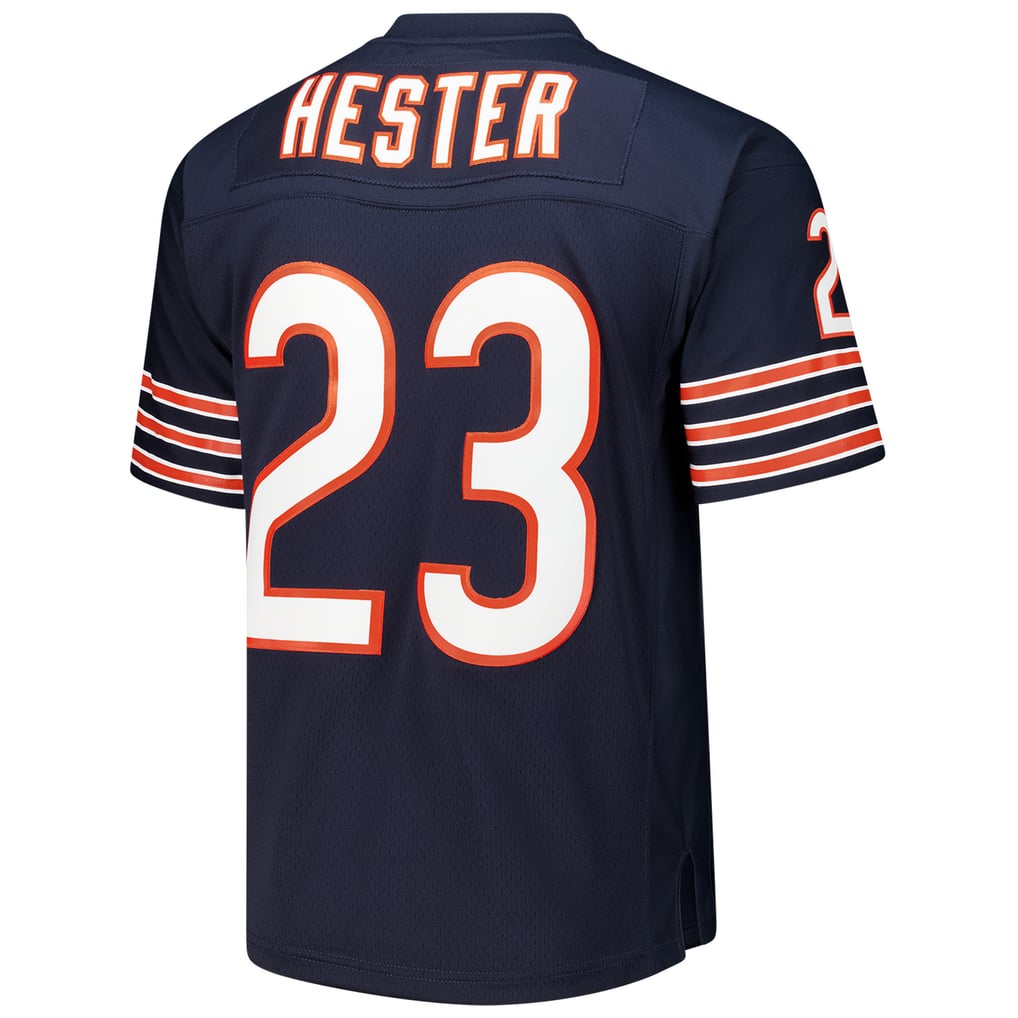 Elroe C.Bears #23 Devin Hester Mitchell & Ness Navy Legacy Replica Jersey