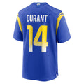 Elroe LA.Rams #14 Cobie Durant Royal Game Player Jersey