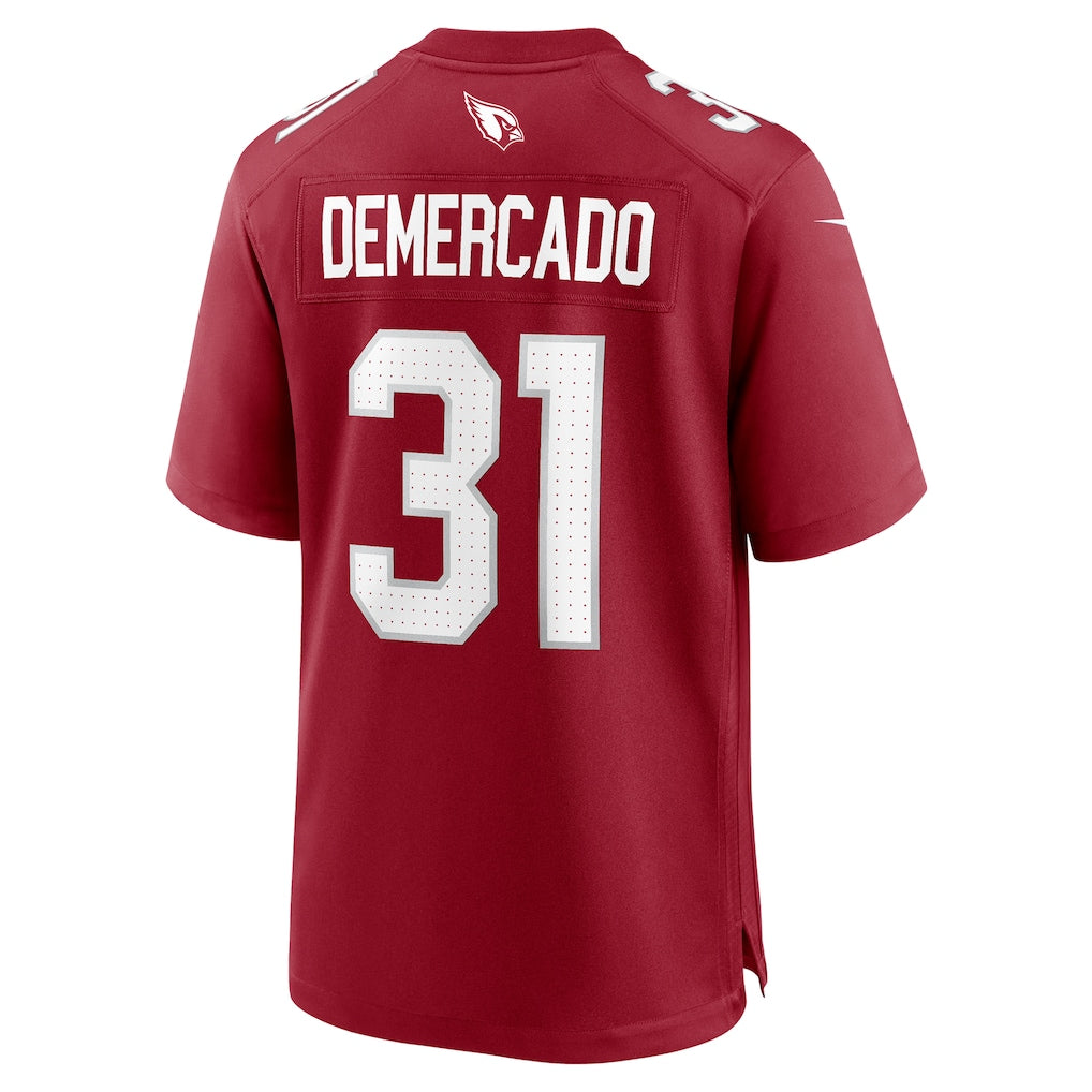 Elroe A.Cardinals #31 Emari Demercado Cardinal Team Game Jersey