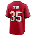 Elroe TB.Buccaneers #35 Jamel Dean Red Game Jersey