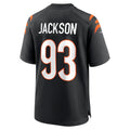 Elroe C.Bengals #93 McKinnley Jackson Black Game Jersey