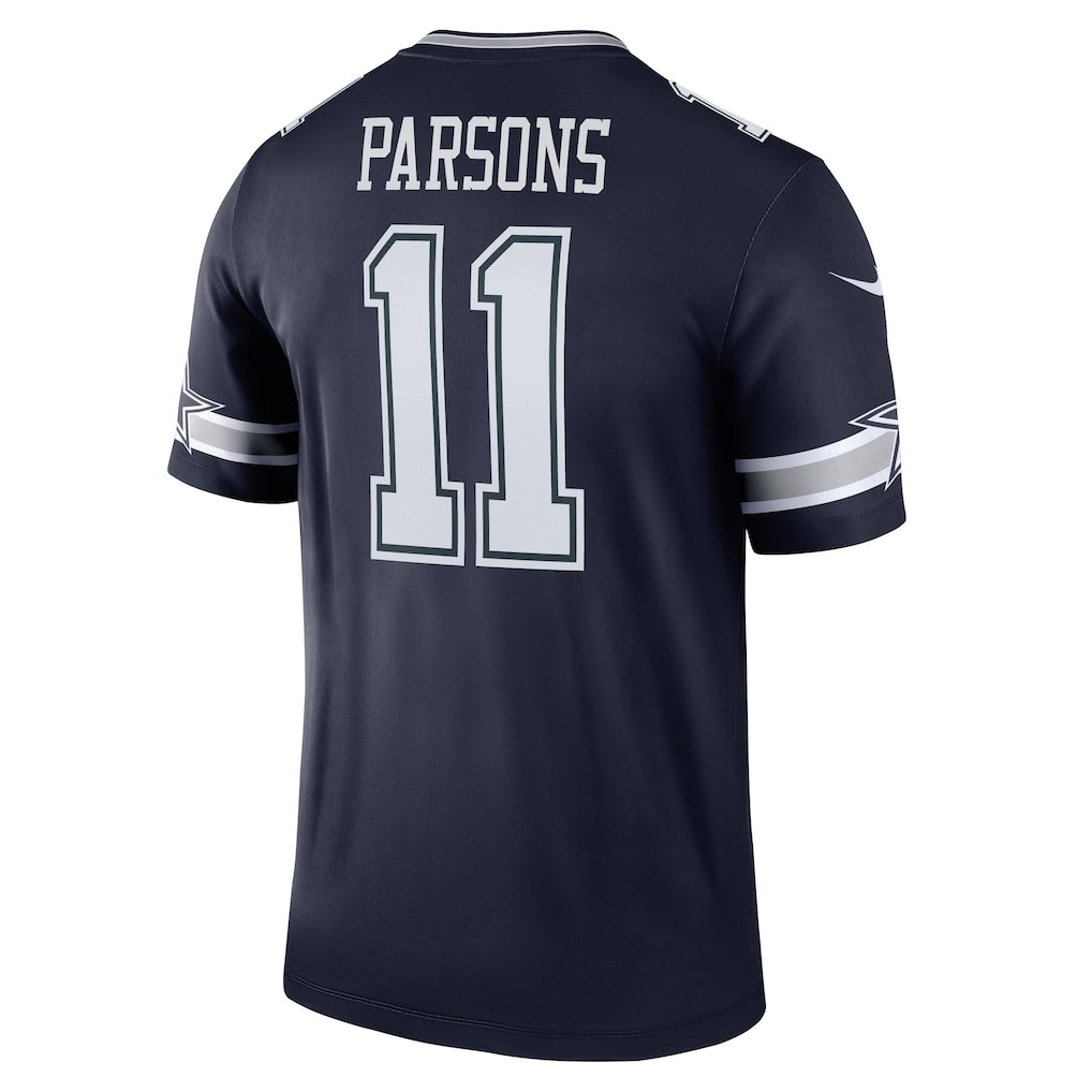 Elroe D.Cowboys #11 Micah Parsons Navy Legend Player Performance Top Jersey
