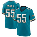 Elroe J.Jaguars #55 Chuma Edoga Teal Game Jersey