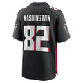 Elroe A.Falcons #82 Casey Washington Black Team Game Jersey