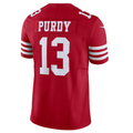 Elroe SF.49ers #13 Brock Purdy Player Scarlet Vapor F.U.S.E. Limited Stitched Jersey