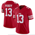 Elroe SF.49ers #13 Brock Purdy Player Scarlet Vapor F.U.S.E. Limited Stitched Jerseys