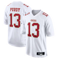 Elroe SF.49ers #13 Brock Purdy Player Tundra White Fashion Game Stitched Jerseys