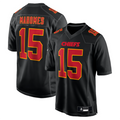 Elroe KC.Chiefs #15 Patrick Mahomes Player Carbon Black Fashion Game Stitched Jerseys
