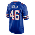 Elroe B.Bills #46 Ja'Marcus Ingram Royal Game Jersey