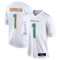 Elroe #1 Tua Tagovailoa Player M.Dolphins White Fashion Game Stitched Jerseys