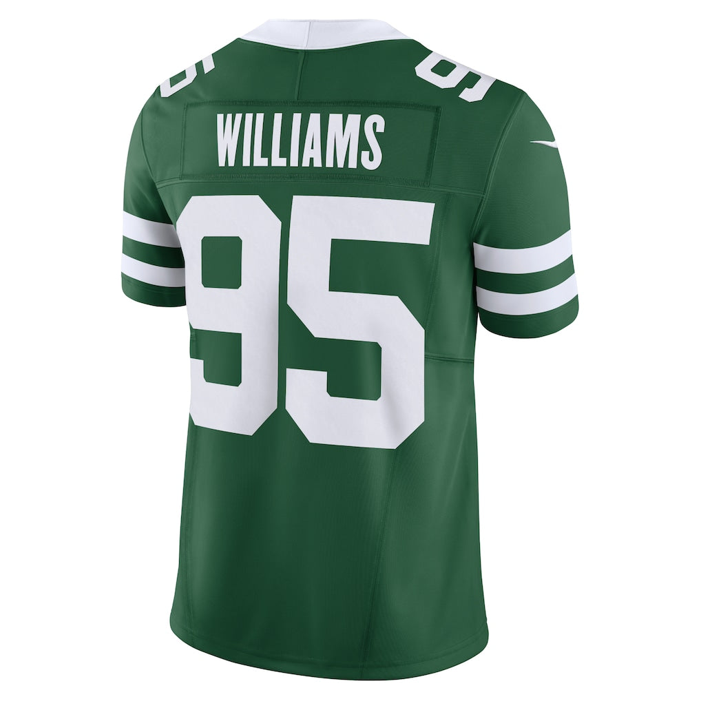 Elroe NY.Jets #95 Quinnen Williams Legacy Green Vapor F.U.S.E. Limited Jersey