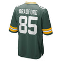 Elroe GB.Packers #85 Corey Bradford Green Game Jersey