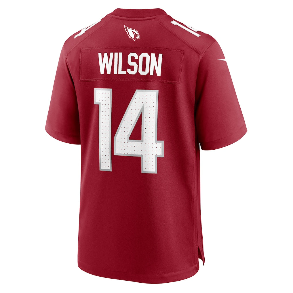 Elroe A.Cardinals #14 Michael Wilson Cardinal Team Game Jersey