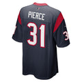 Elroe H.Texans #31 Dameon Pierce Navy Game Player Jersey