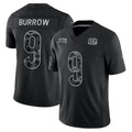 Elroe C.Bengals #9 Joe Burrow Player Black Limited 2026 Salute to Service Home Game Stitched Jerseys