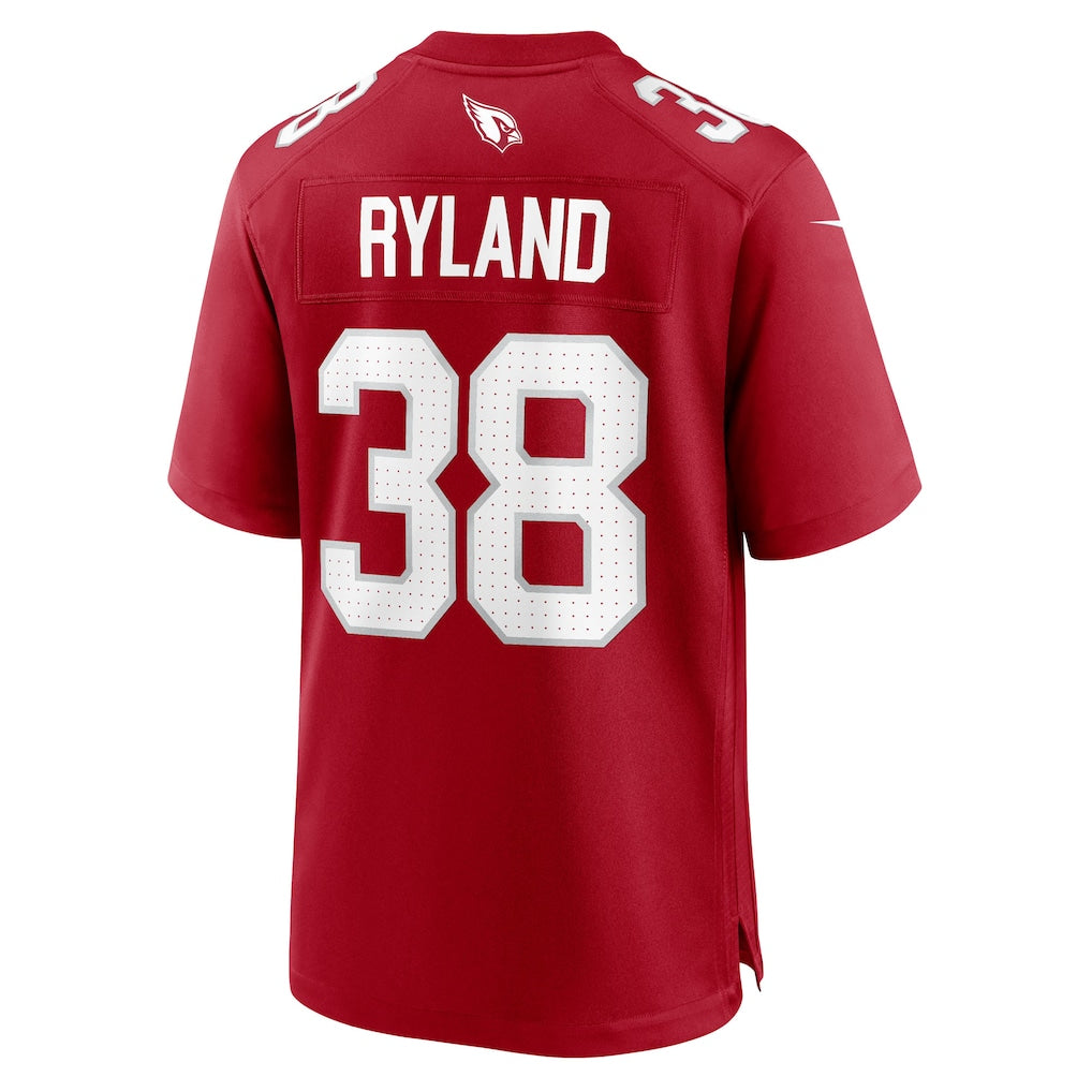 Elroe A.Cardinals #38 Chad Ryland Cardinal Team Game Jersey