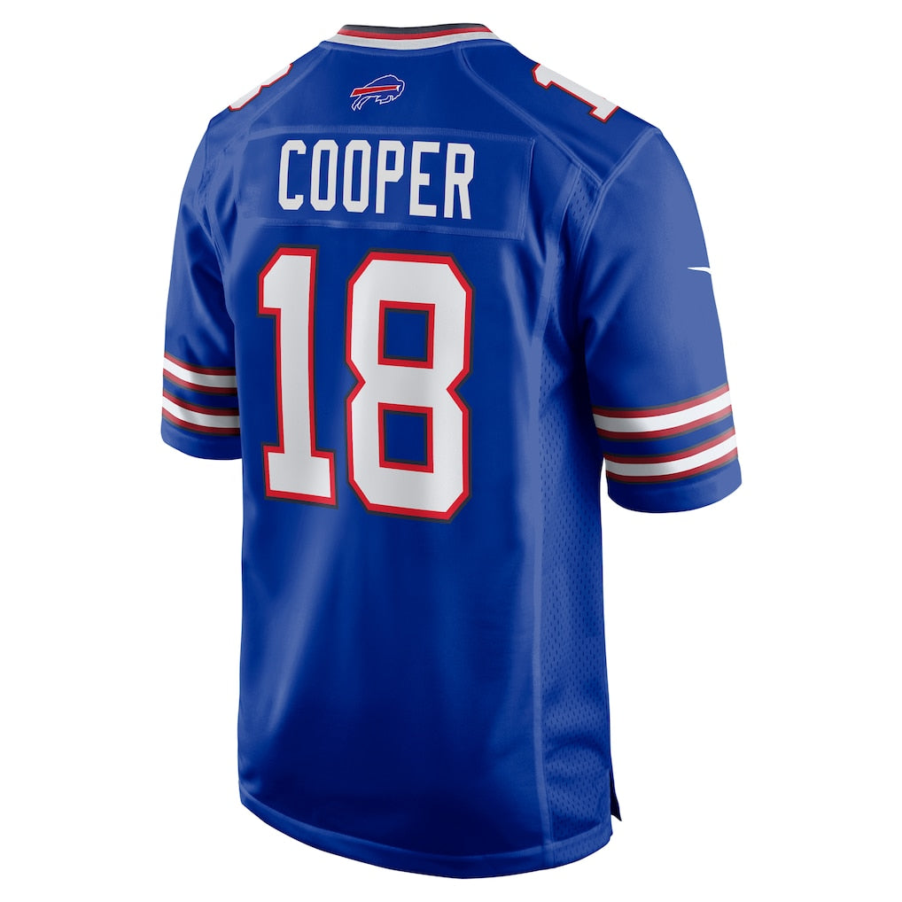 Elroe B.Bills #18 Amari Cooper Royal Game Jersey
