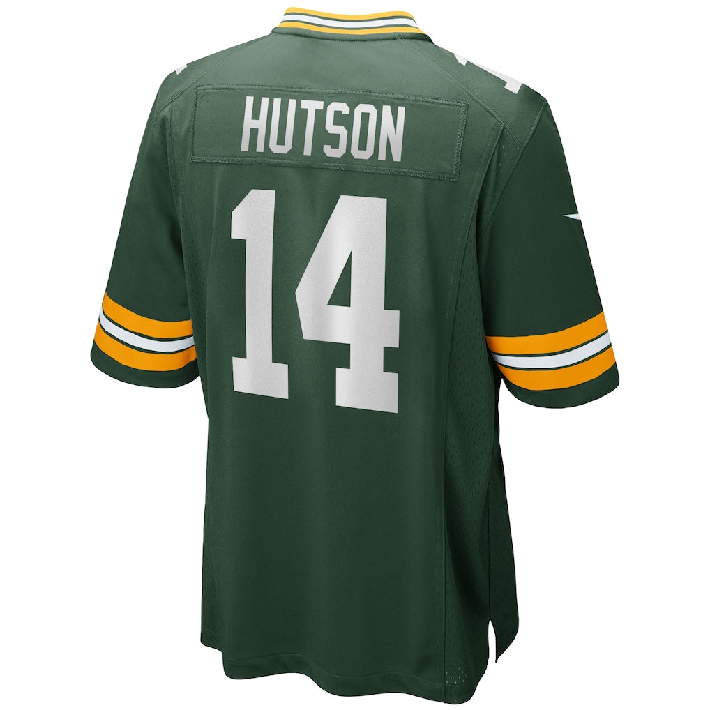 Elroe GB.Packers #14 Don Hutson Green Game Jersey