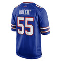 Elroe B.Bills #55 Michael Hoecht Royal Team Game Jersey