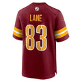 Elroe W.Commanders #83 Jaylin Lane Burgundy Team Game Jersey