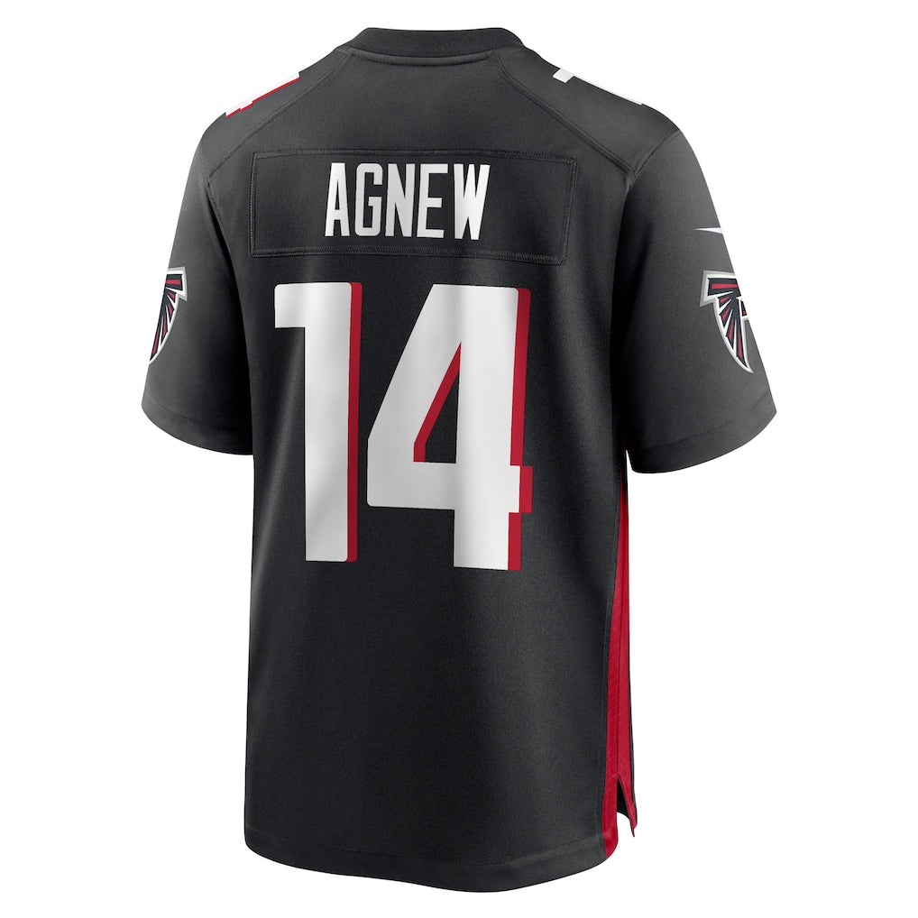 Elroe A.Falcons #14 Jamal Agnew Black Game Retired Player Jersey