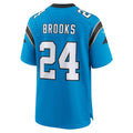 Elroe C.Panthers #24 Jonathon Brooks Blue Alternate Game Player Jersey