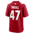 Elroe A.Cardinals #47 Channing Tindall Cardinal Team Game Jersey