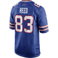 Elroe B.Bills #83 Andre Reed Royal Game Retired Player Jersey