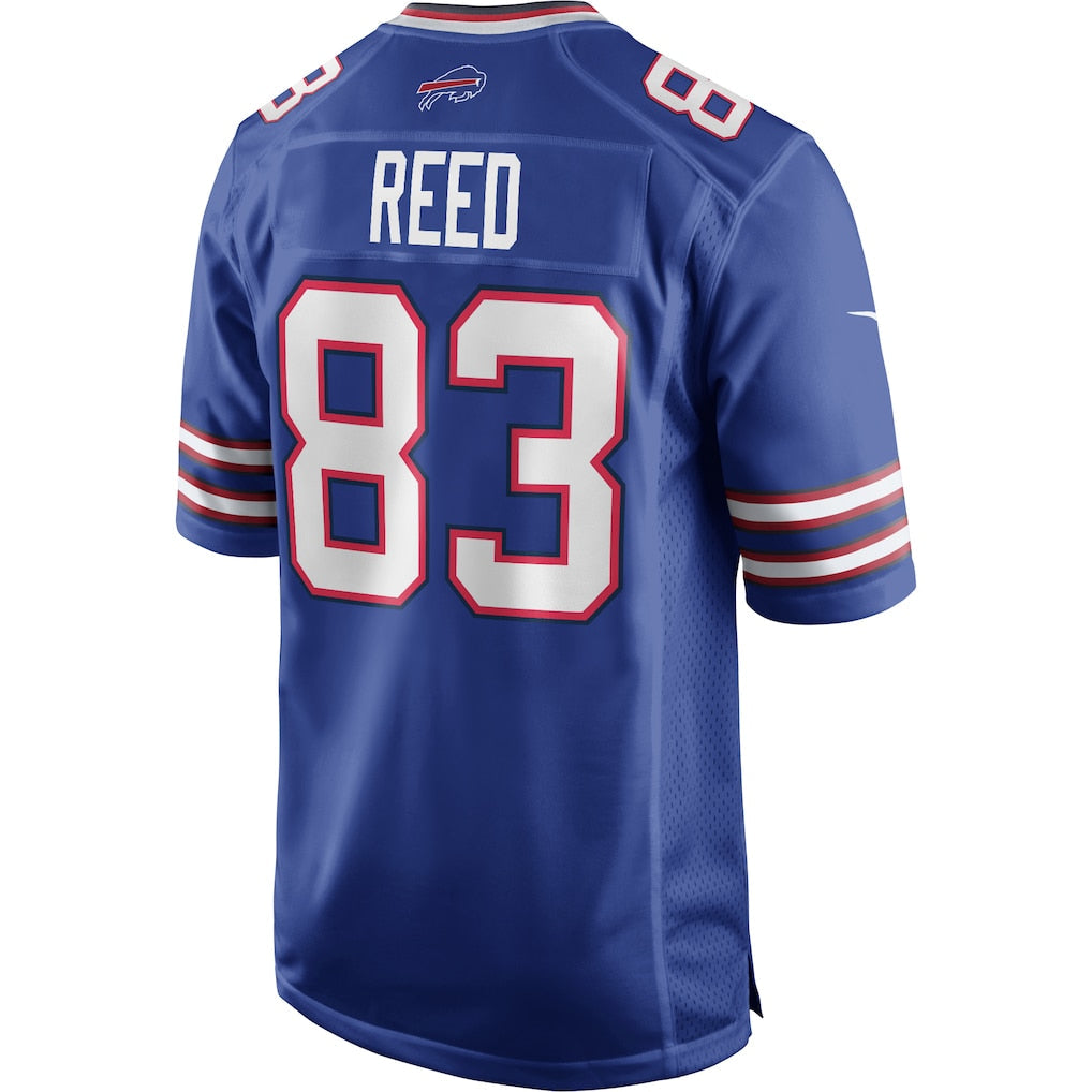 Elroe B.Bills #83 Andre Reed Royal Game Retired Player Jersey
