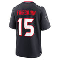 Elroe H.Texans #15 Ka'imi Fairbairn Navy Team Game Jersey