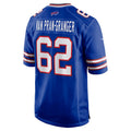 Elroe B.Bills #62 Sedrick Van Pran-Granger Royal Game Jersey