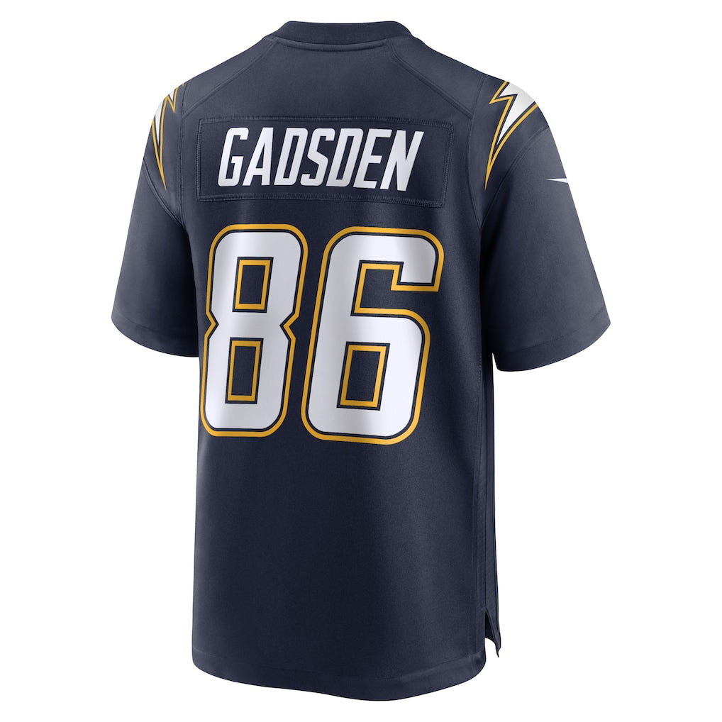 Elroe LA.Chargers #86 Oronde Gadsden Navy Alternate 2 Super Chargers Game Jersey