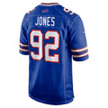Elroe B.Bills #92 DaQuan Jones Royal Game Player Jersey