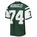 Elroe NY.Jets #74 Nick Mangold Mitchell & Ness Green Legacy Replica Jersey
