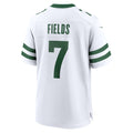 Elroe NY.Jets #7 Justin Fields Legacy White Game Jersey