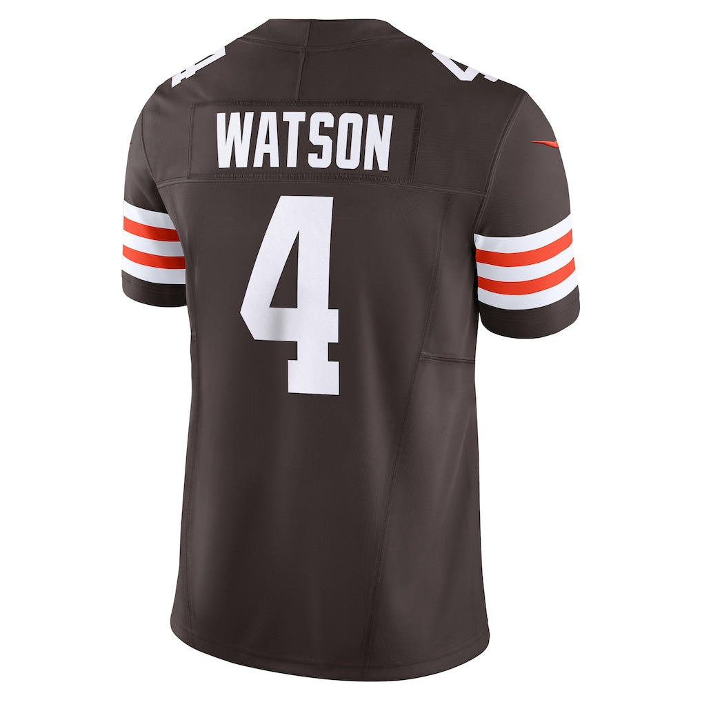 Elroe C.Browns #4 Deshaun Watson Brown Vapor F.U.S.E. Limited Jersey