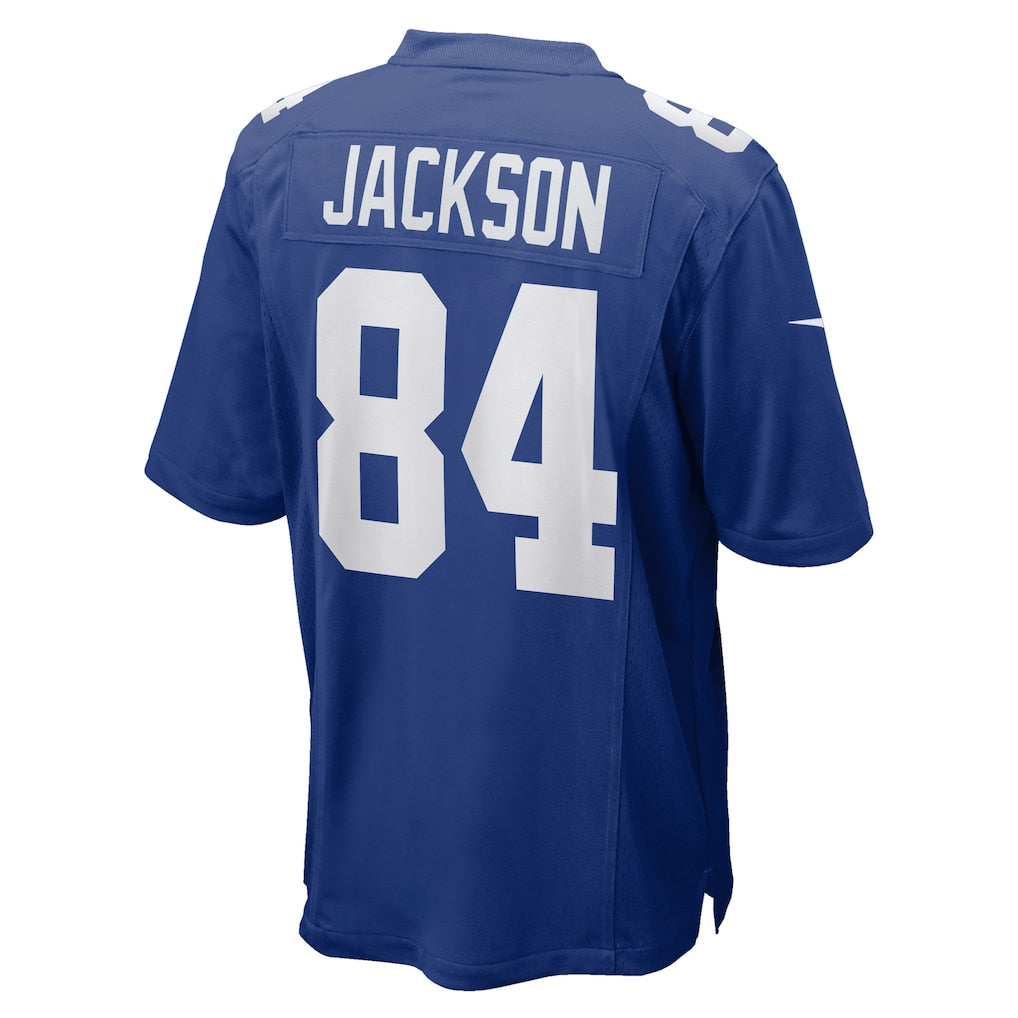Elroe NY.Giants #84 Tyree Jackson Royal Game Jersey