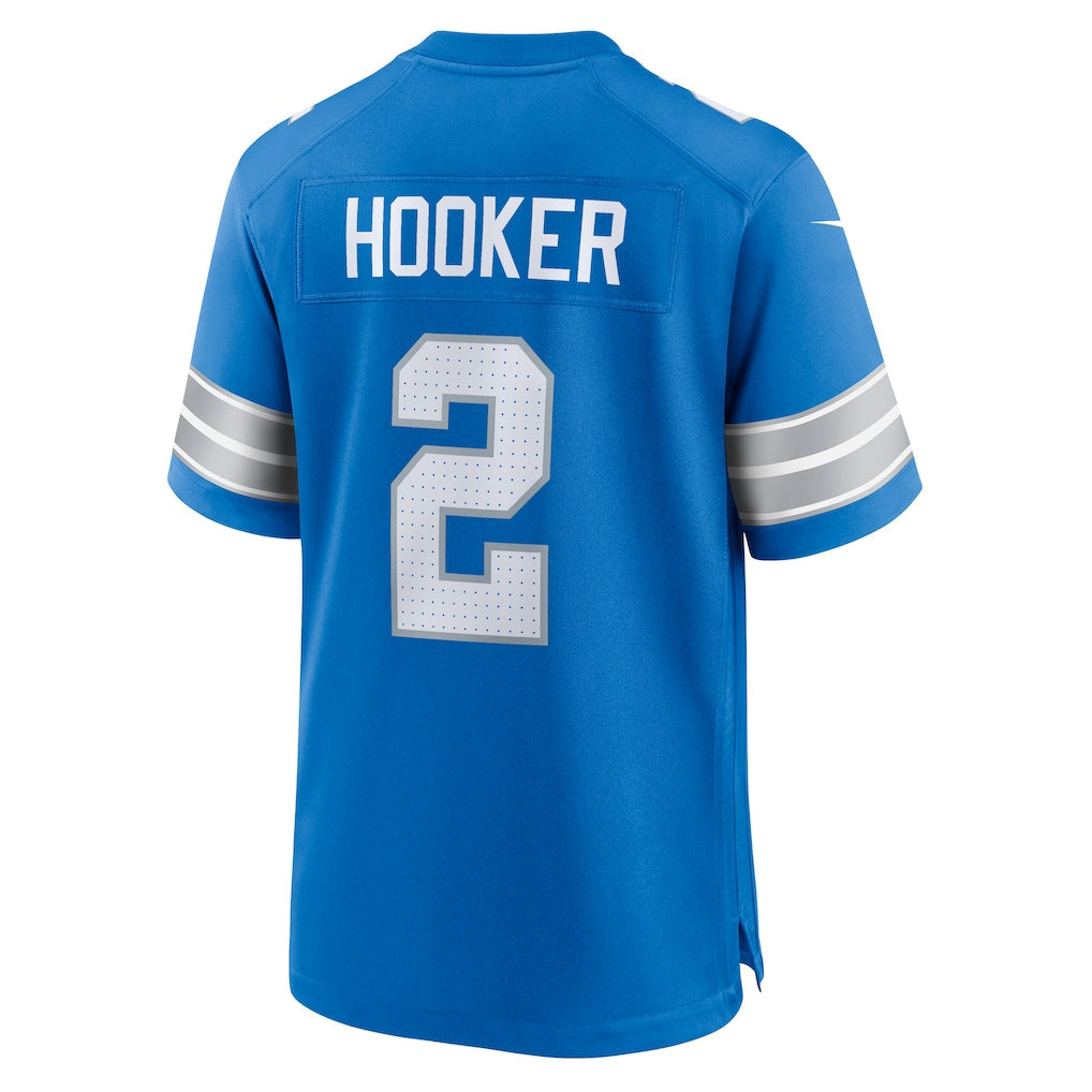Elroe D.Lions #2 Hendon Hooker Blue Team Game Jersey