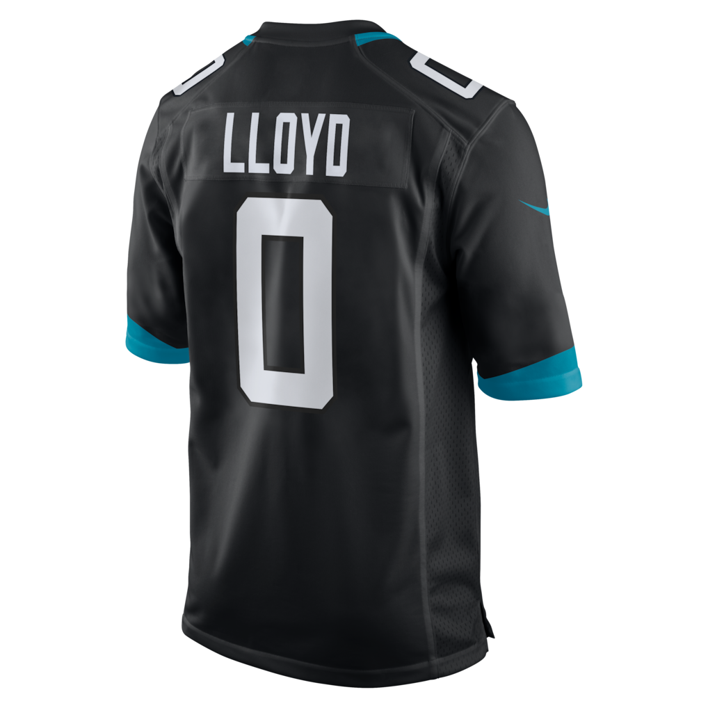 Elroe J.Jaguars #0 Devin Lloyd Black Alternate Game Jersey