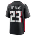 Elroe A.Falcons #23 DeMarcco Hellams Black Team Game Jersey