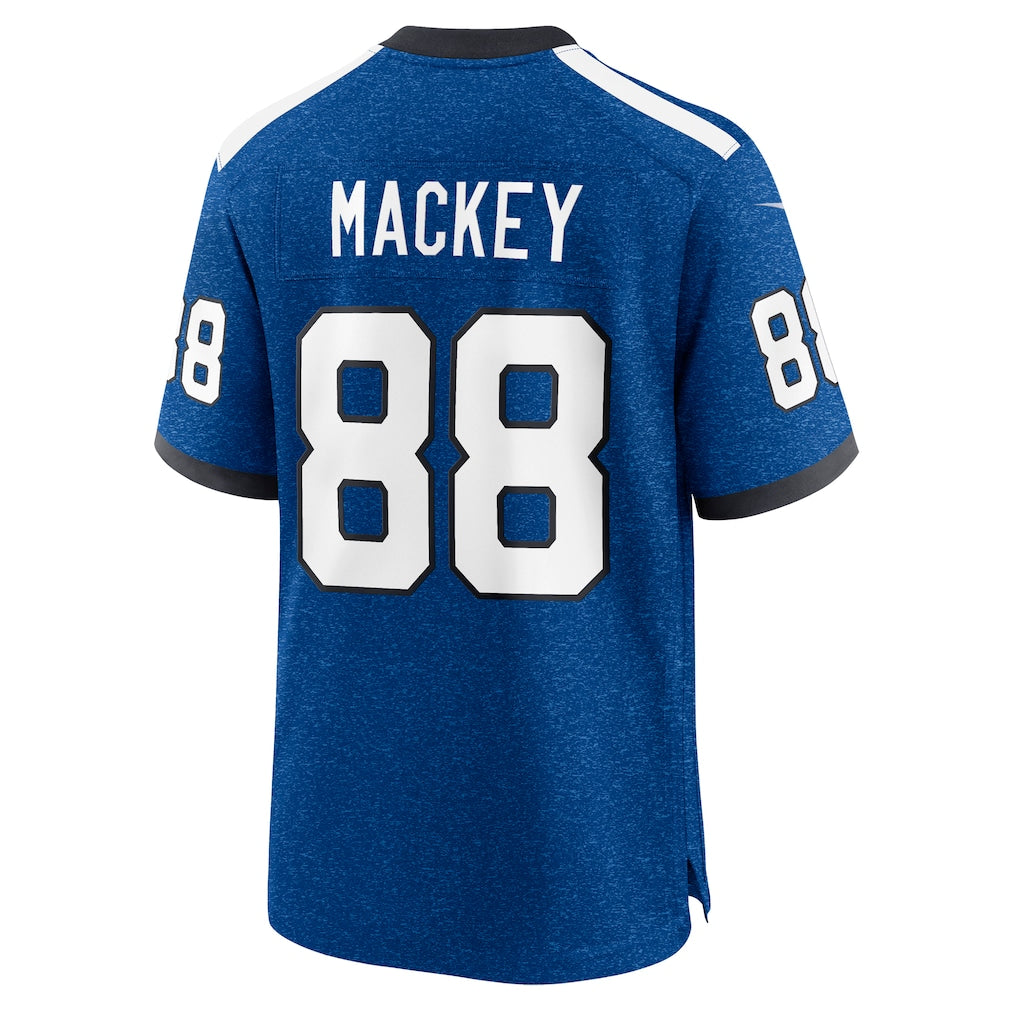 Elroe IN.Colts #88 John Mackey Blue Retired Player Alternate Game Jersey