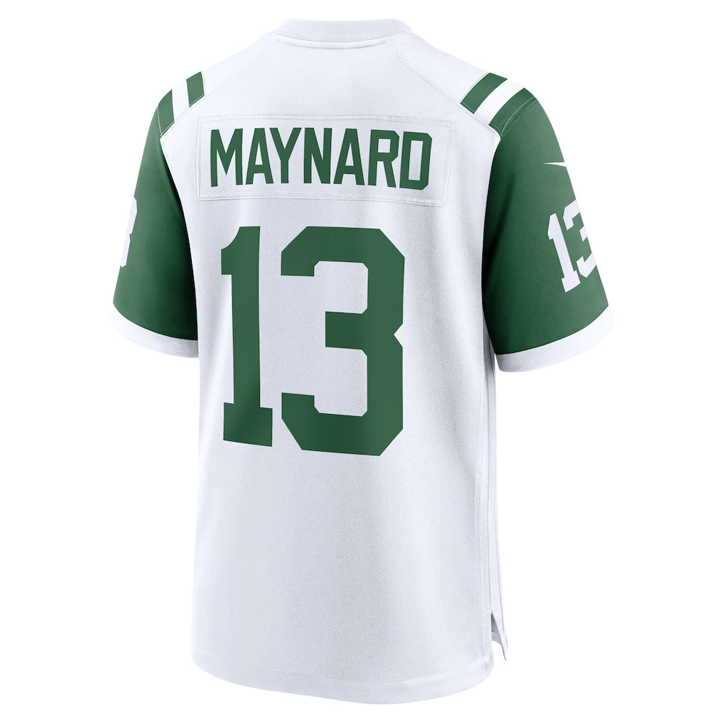 Elroe NY.Jets #13 Don Maynard White Retired Player Alternate Game Jersey