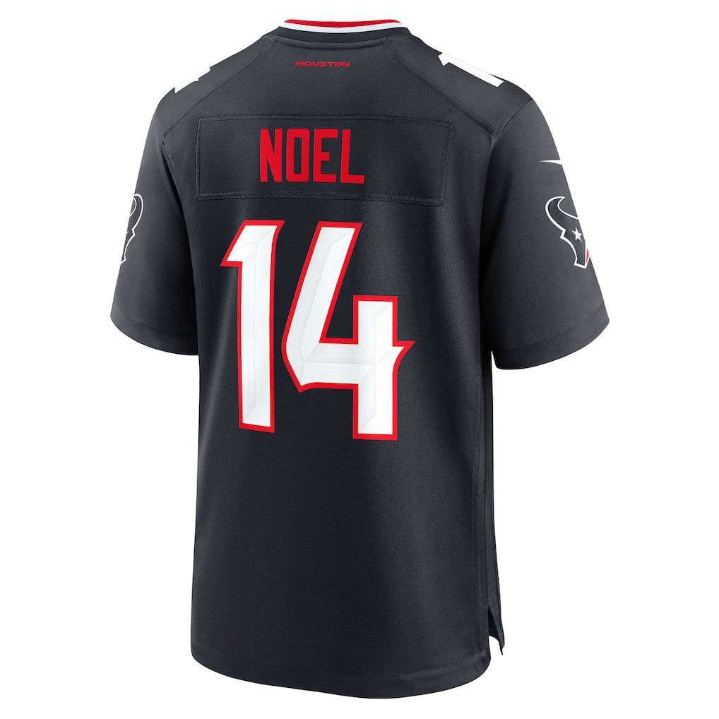 Elroe H.Texans #14 Jaylin Noel Navy Team Game Jersey