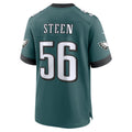Elroe P.Eagles #56 Tyler Steen Midnight Green Team Game Jersey
