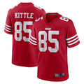 Elroe SF.49ers #85 George Kittle Player Scarlet Player Game Stitched Jerseys